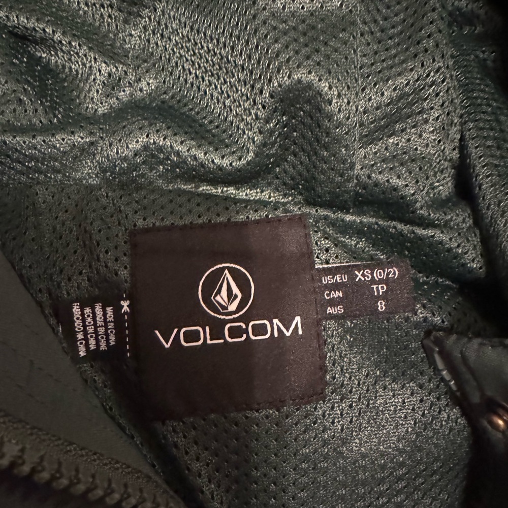 Volcom Forest Green Utility Jacket - Picture 3 of 4
